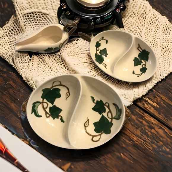 Vintage Other - Vintage California Ivy by Metlox Poppytrail Three Piece Set